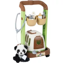 Smoby Állatorvosi kocsi plüss pandával