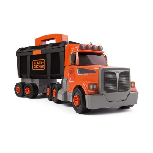 Smoby 360175 Black & Decker játék kamion szerszámosládával