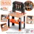   Smoby Black & Decker Bricolo játék szerelőasztal 78db kiegészítővel