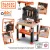   Smoby Black & Decker Bricolo Builder játék szerelőasztal daruval