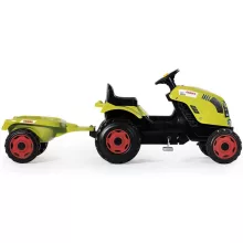 Smoby 710114 Claas Farmer XL pedálos traktor utánfutóval