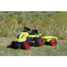 Smoby 710114 Claas Farmer XL pedálos traktor utánfutóval