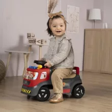 Smoby Interaktív tűzoltóautó bébitaxi tárolóval