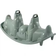 Smoby kétszemélyes kutyás libikóka - sötétzöld