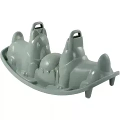 Smoby kétszemélyes kutyás libikóka - sötétzöld