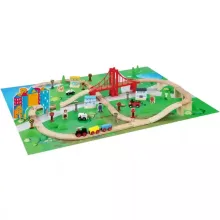 Squirrel Play 80 darabos fa vonatszett