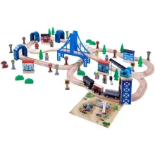 Squirrel Play 100 darabos fa vonatszett