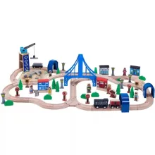 Squirrel Play 100 darabos fa vonatszett