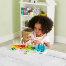 Squirrel Play fa számoló és rakosgató játékkészlet