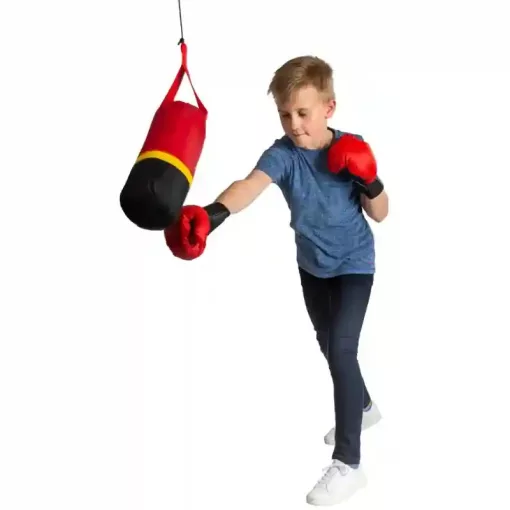 Boxing Club bokszzsák és bokszkesztyűk készlet gyerekeknek