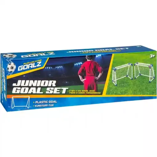 Goalz 2db focikapu hálóval 74 x 60 cm