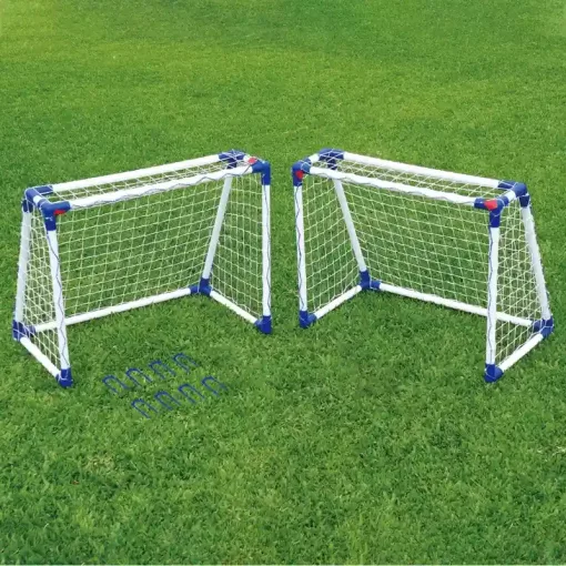 Goalz 2db focikapu hálóval 74 x 60 cm