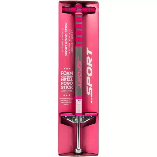 Sport pogo ugrálóbot gyerekeknek - rózsaszín