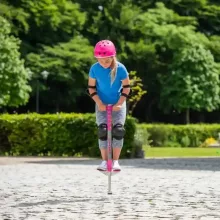 Sport pogo ugrálóbot gyerekeknek - rózsaszín