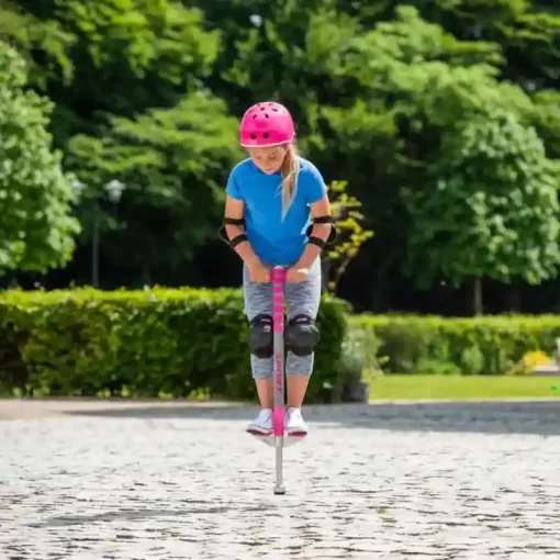 Sport pogo ugrálóbot gyerekeknek - rózsaszín