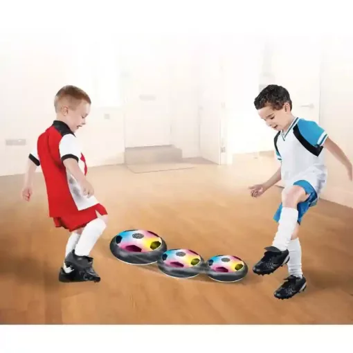 Hover ball - lebegő beltéri focilabda LED fénnyel