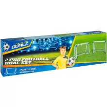 Goalz 2db focikapu hálóval 104 x 88 cm