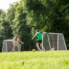 Goalz 2db focikapu hálóval 104 x 88 cm