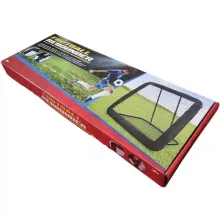 Állítható fémvázas rúgófal (palánk) fociedzéshez 124 x 124 cm