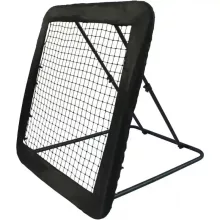 Állítható fémvázas rúgófal (palánk) fociedzéshez 124 x 124 cm