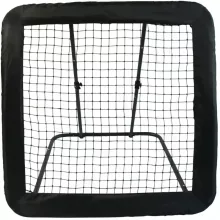 Állítható fémvázas rúgófal (palánk) fociedzéshez 124 x 124 cm
