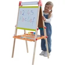 2 az 1-ben kétoldalas mágneses krétatábla kiegészítőkkel