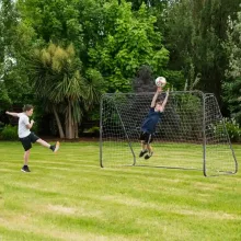 Goalz fém focikapu hálóval 308 x 183 cm