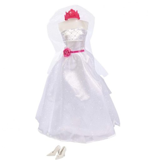 Steffi Love - Tüllszoknyás esküvői ruha babáknak (105721167)