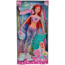Steffi Love - Világító és csillogó sellő Steffi baba (105733049)