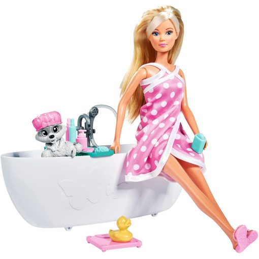 Steffi Love - Steffi baba fürdőszobája mosómedvével