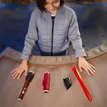 Hasbro Star Wars - Lightsaber Forge Kyber Core Darth Vader interaktív fénykard hanggal és fénnyel