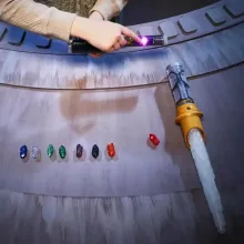 Hasbro Star Wars - Lightsaber Power-Kristall Kyber Core interaktív színváltós fénykard