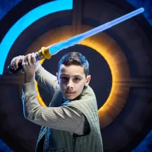 Hasbro Star Wars - Lightsaber Power-Kristall Kyber Core interaktív színváltós fénykard