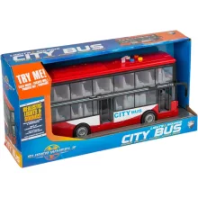 Super Wheelz interaktív emeletes busz fénnyel és hanggal