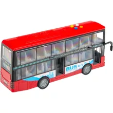 Super Wheelz interaktív emeletes busz fénnyel és hanggal