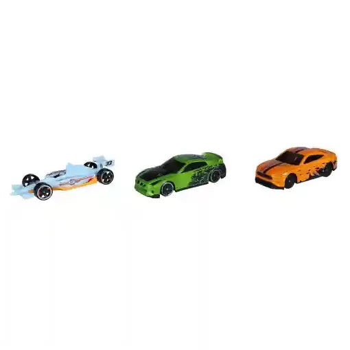 Super Wheelz autószállító kamion és pályaszett 3db kisautóval