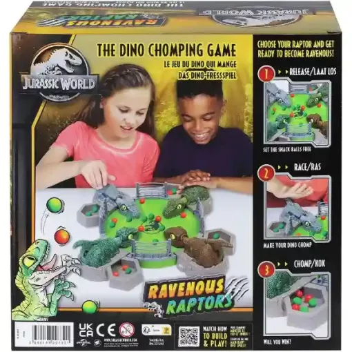Jurassic World - Falánk velociratorok társasjáték