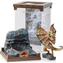 The Noble Collection - Jurassic Park Dilophosaurus fém gyűjtői dino figura