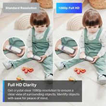 TP-Link Tapo C200 beltéri biztonsági 360° Wi-Fi kamera, 1080P Full HD