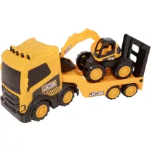 Teamsterz JCB munkagép játékszett markolóval és kamionnal
