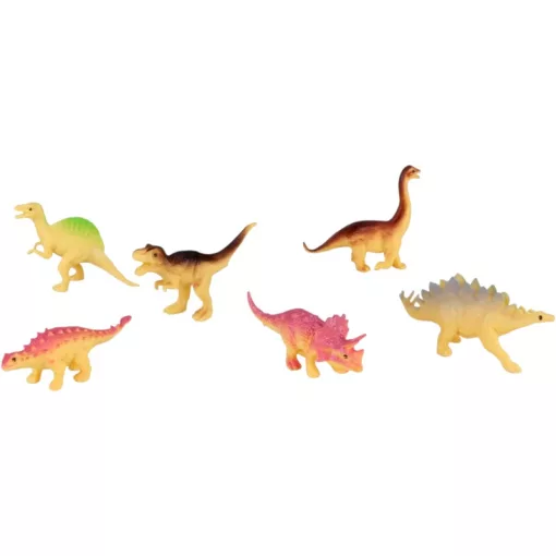 Óriás dinoszaurusz szállító kamion daruval és dinókkal