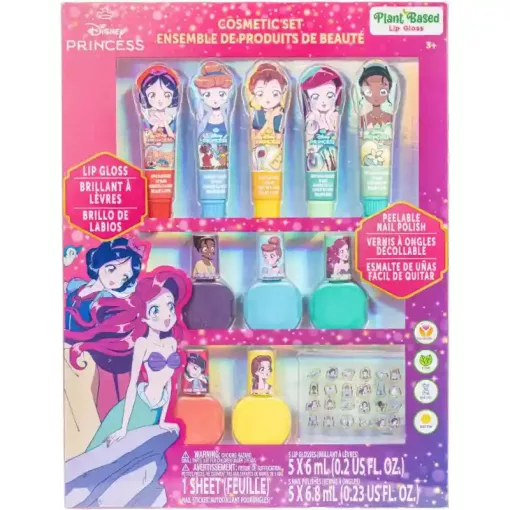 Townley Girl Disney hercegnők kozmetikai készlet gyerekeknek