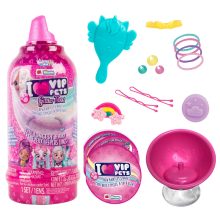VIP Pets Glitter Twist - Meglepetés kutya figura csillámos, hosszú hajjal S2
