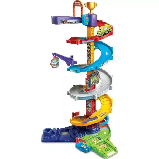 VTech 2 az 1-ben interaktív turbótorony versenypálya kicsiknek