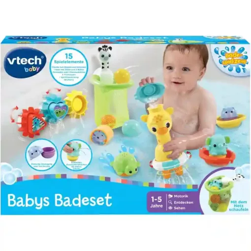 VTech állatos fürdőjáték babáknak
