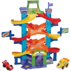 VTech interaktív cikk-cakk torony versenypálya kicsiknek