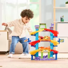 VTech interaktív cikk-cakk torony versenypálya kicsiknek