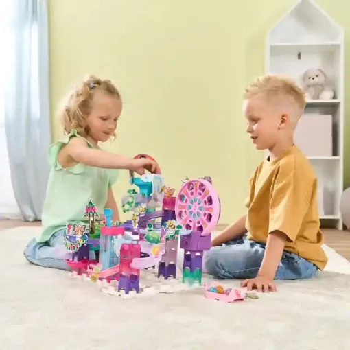 VTech Marble Rush Fairy Garden Set M500 E interaktív golyópálya