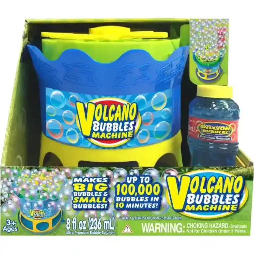 Wanna Bubbles Volcano buborékfújó gép folyadékkal