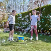 Wanna Bubbles Volcano buborékfújó gép folyadékkal